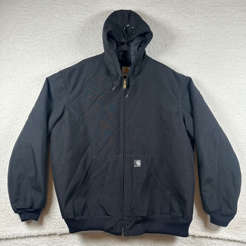Carhartt J133 Extremes Arctic Active Jacket Men XL Tall Black Cordura Waterproof